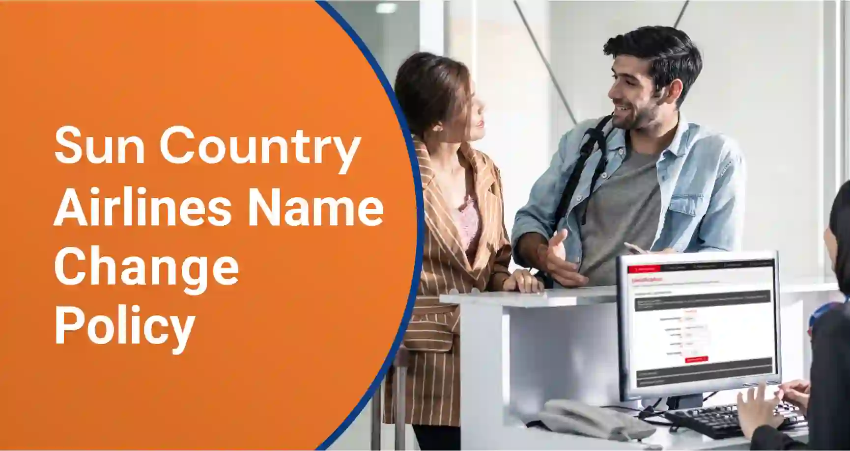 Sun Country name change or correction policy